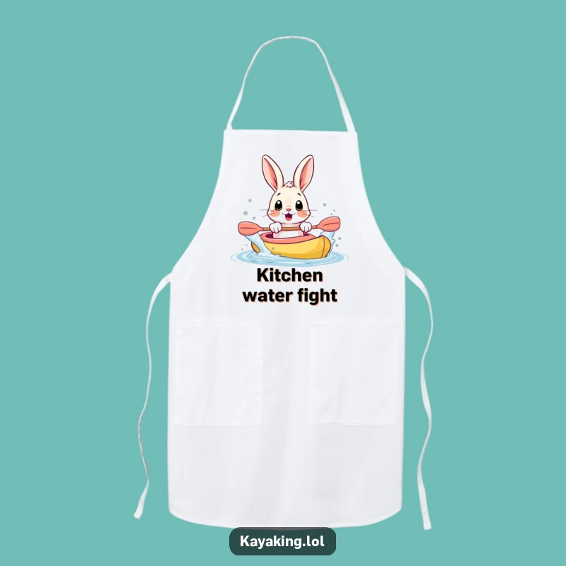 Funny Bunny Kayak Apron: Cook With A Splash Of Fun